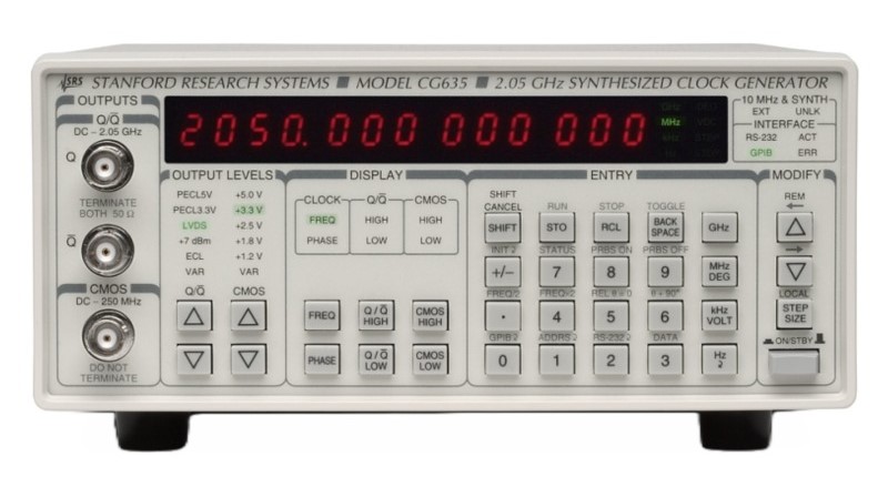 Stanford Research CG635 Synthesized Clock Generator, 2 GHz