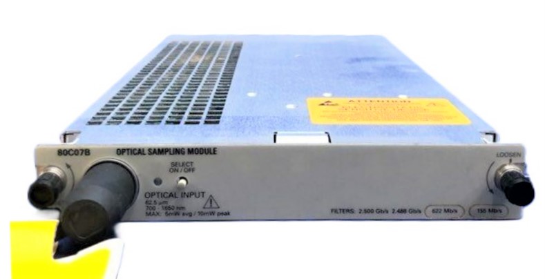 Tektronix 80C07B Optical Sampling Module, Mulitrate, 2.5 GHz Electrical