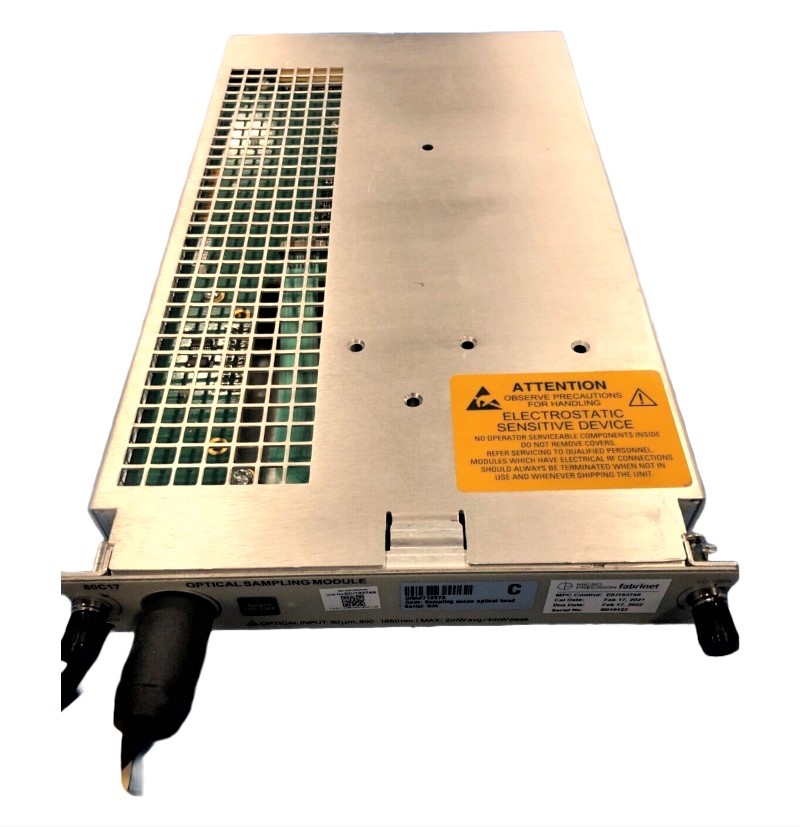 Tektronix 80C17 Optical Module, Single Ch.l, 30 GHz optical bandwidth, single/multi-mode, 800nm to 1600nm