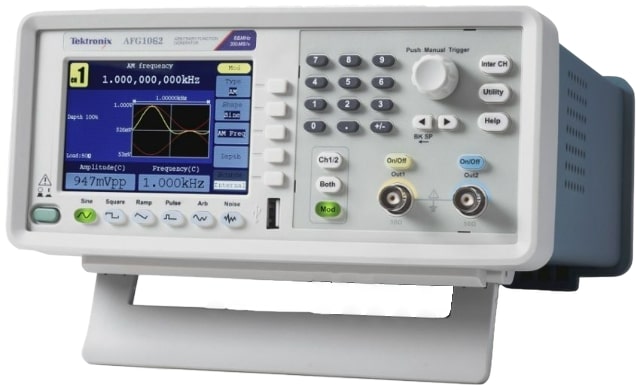 Tektronix AFG1062 Arbitrary Function Generator, 60 MHz, 2 Ch., 300 MS/s