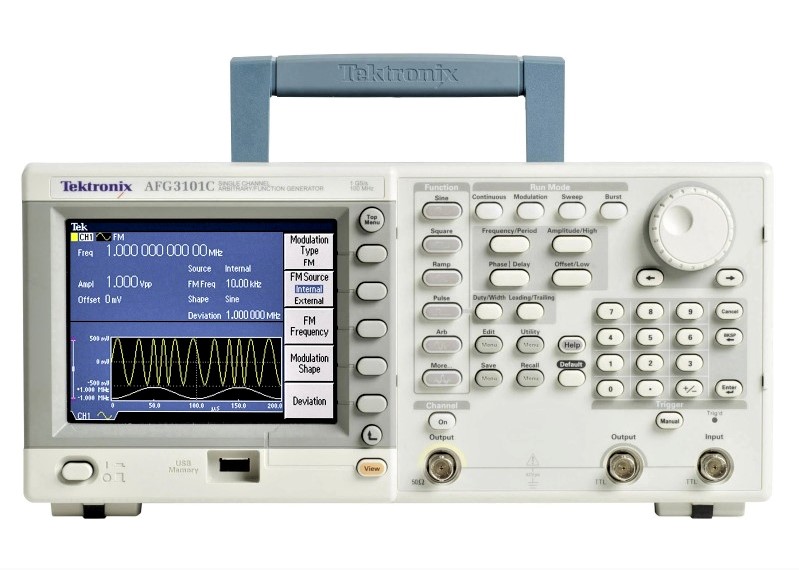 Tektronix AFG3101C Arbitrary Function Generator, 100 MHz, 1 Ch., 1 GS/s