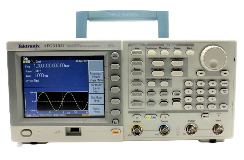Tektronix AFG3102C Arbitrary Function Generator, 100 MHz, 2 Ch., 250 MS/s