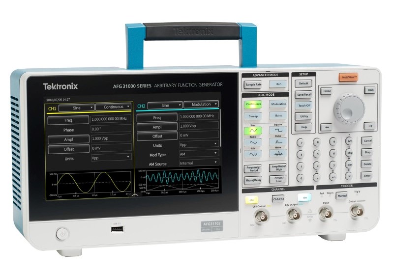 Tektronix AFG31051 Arbitrary Function Generator, 50 MHz, 1 Ch., 500 MS/s