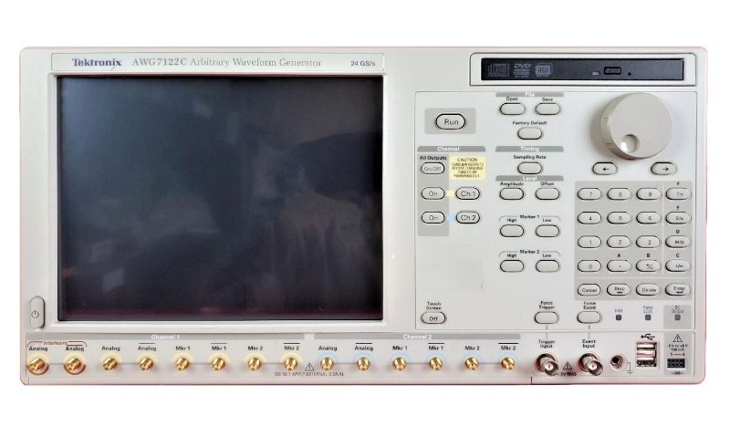 Tektronix AWG7122C Arbitrary Waveform Generator, 3.2 GHz (or 5.6 GHz), 12 GSs/s, 2 Ch.