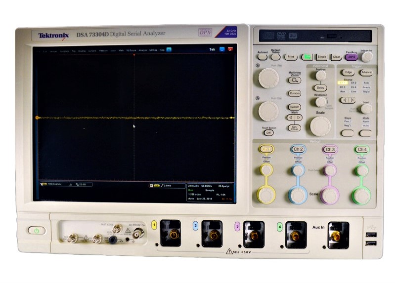 Tektronix DSA73304D Digital Serial Analyzer, 33 GHz, 4 Ch., 100 GS/s / 50 GS/s