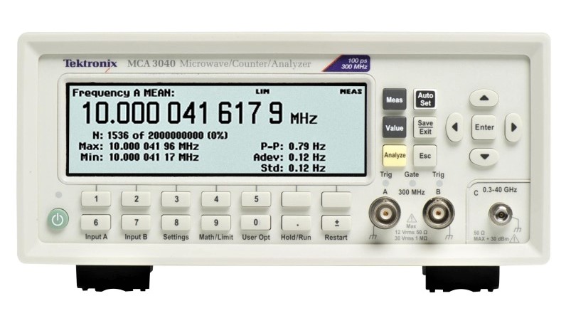 Tektronix MCA3040 Microwave / Counter Analyzer & Power Meter, 40 GHz