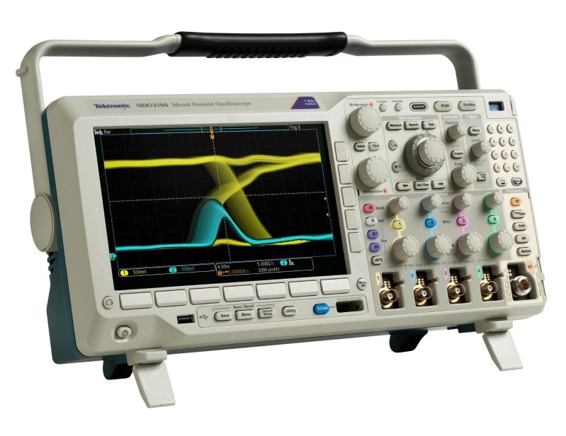 Tektronix MDO3104 Mixed Domain Oscilloscope, 1 GHz, 4 Ch. + 16 Ch., 5 GS/s