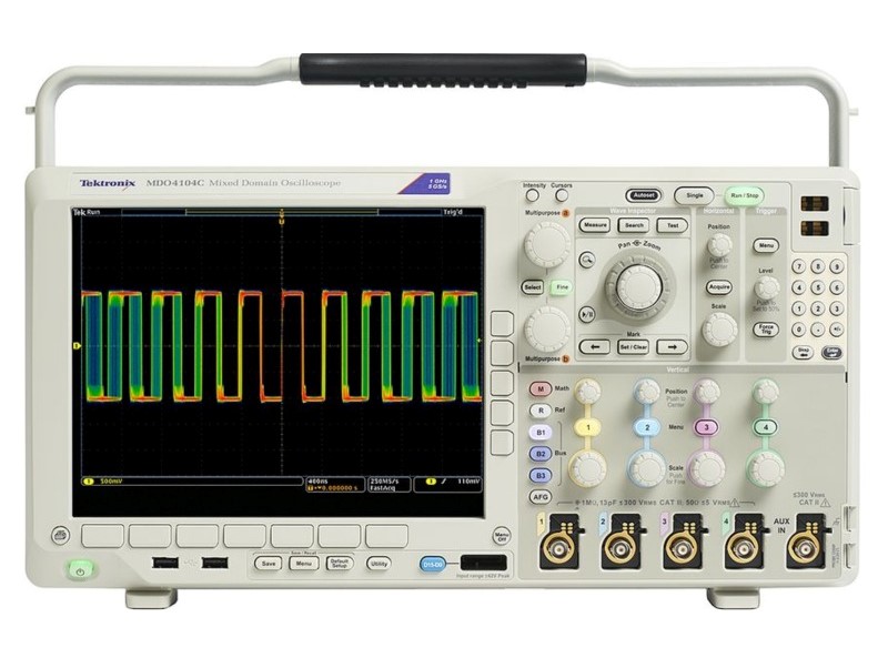 Tektronix MDO4034C Mixed Domain Oscilloscope, 350 MHz, 4 Ch., 2.5 GS/s, 20 Mpoints