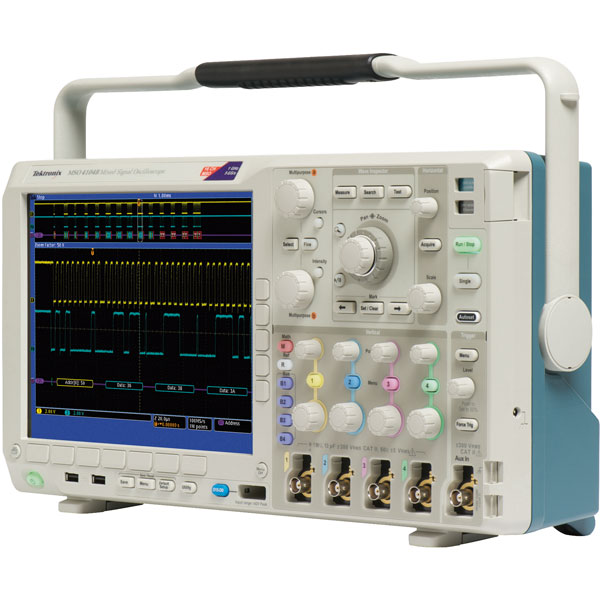 Tektronix MSO4014B Mixed Signal Oscilloscope, 100 MHz, 4 + 16 Ch., 2.5 GS/s