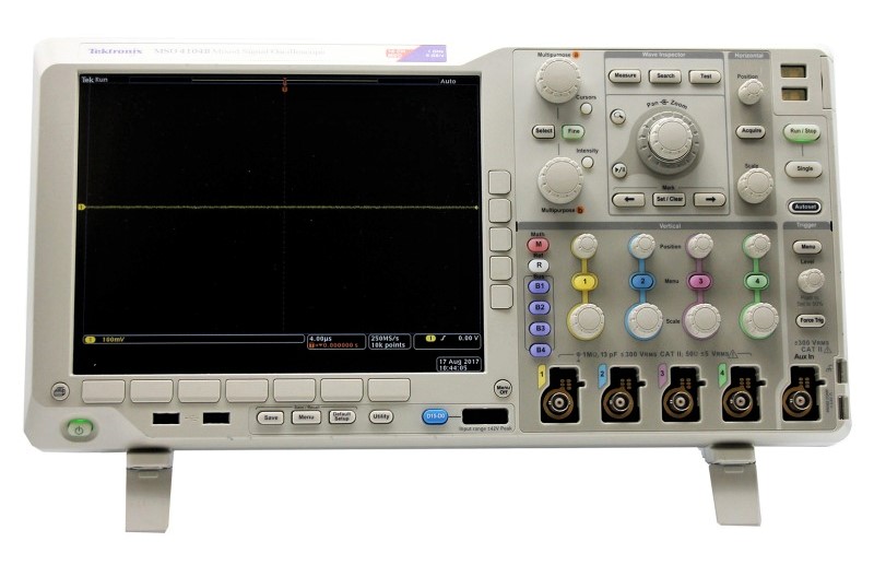 Tektronix MSO4104B Mixed Signal Oscilloscope, 1 GHz, 4 + 16 Ch., 5 GS/s