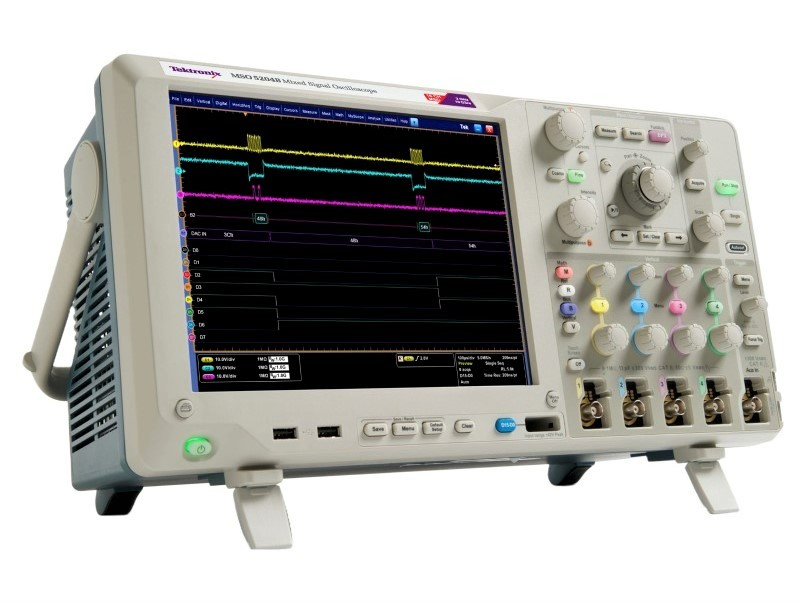 Tektronix MSO5204B Mixed Signal Oscilloscope, 2 GHz, 4 + 16 ch., 10 GS/s