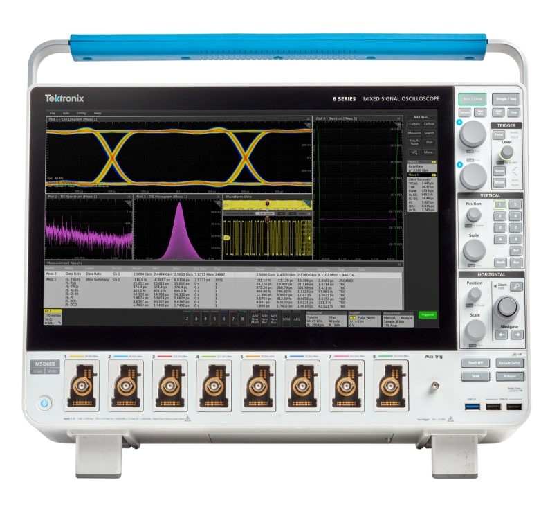 Tektronix MSO56 Mixed Signal Oscilloscope, 350 MHz up to 2 GHz, 6 Flexchannels, 6.25 GS/s