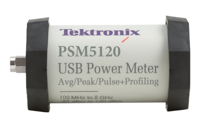 Tektronix PSM5120 USB Power Sensor, 100 MHz - 8 GHz, -50 dBm to +20 dBm, N-Type