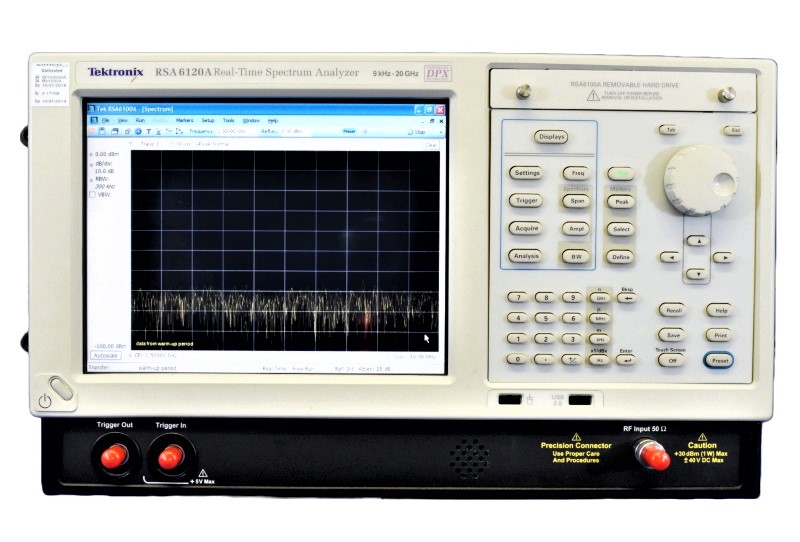 Tektronix RSA6120A Real-Time Spectrum Analyzer, 9 kHz - 20 GHz