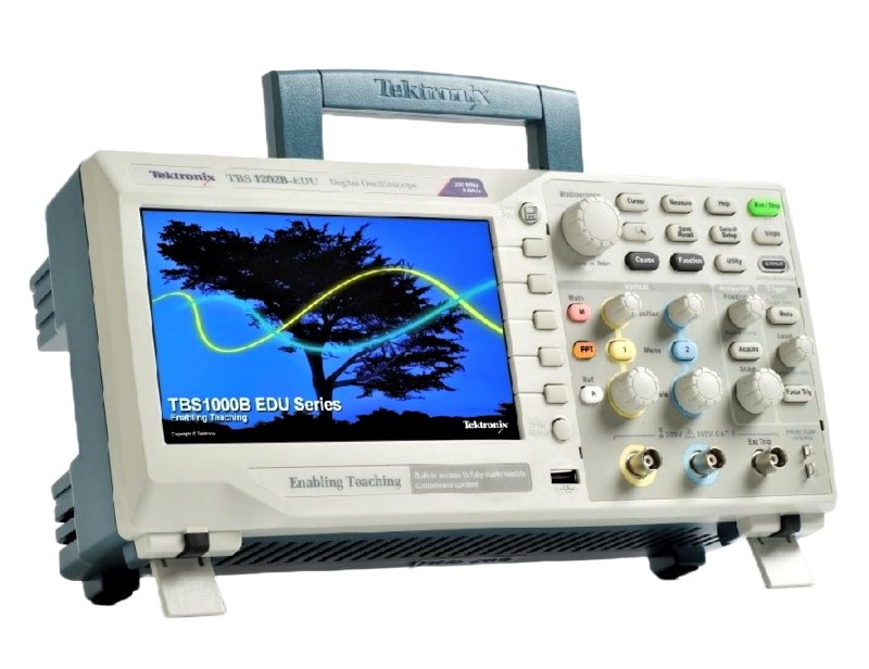 Tektronix TBS1202B Oscilloscope, 200 MHz, 2 GS/s, 2 Ch., 2.5kpoint Record Length