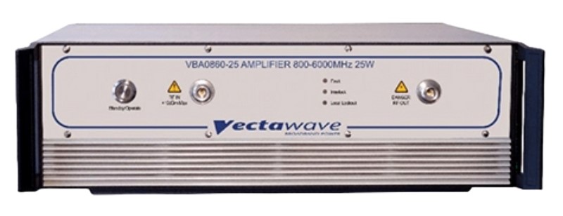 Vectawave VBA0860-25 High Power Amplifier, 0.8 - 6GHz, 25W