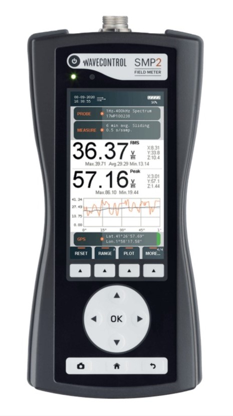 Wavecontrol SMP2 Electromagnetic field meter