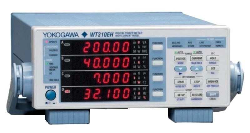 Yokogawa WT310EH Digital Power Meter, DC - 20 kHz, 40A, 1 Ch.