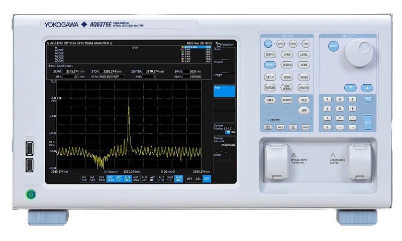 Yokogawa AQ6376E Optical Spectrum Analyzer, 1500nm - 3400nm