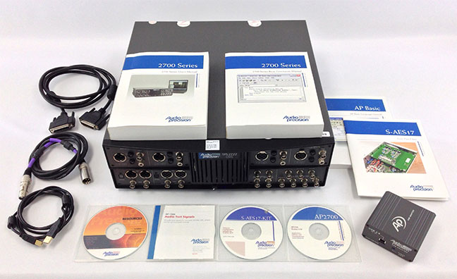 Audio Precision SYS-2722 System Two Cascade Audio Analyzer, Dual Domain 3