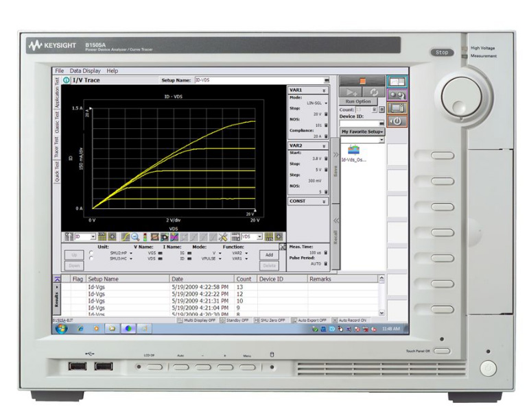 Keysight / Agilent B1505AP Power Device Analyzer / Curve Tracer