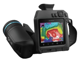 Flir GF77 OGI Camera w/Interchangeable Lenses for CH4, SF6, C2H4, NH3, 320 x 240 Pixels