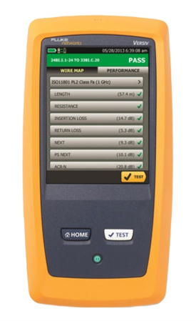 Fluke DSX-5000 Versiv Cable Analyzer / Certifier, Cat 6A