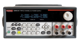 Keithley 2230G-30-1 Programmable DC Power Supply, Two 30V, 1.5A, One 5V, 3A, GPIB